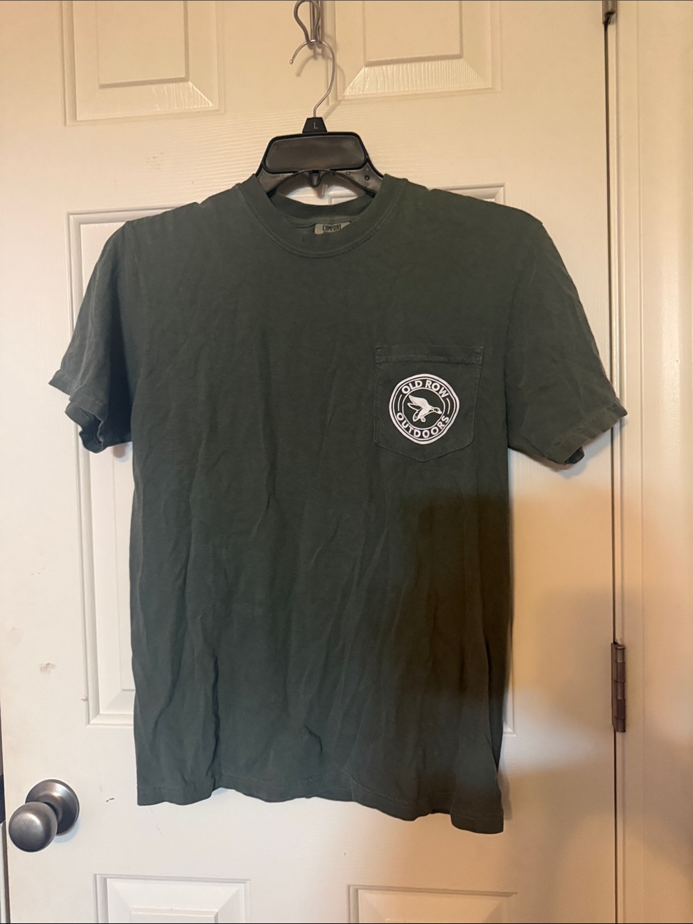 Old Row Outdoors Forest Green Pocket Tee